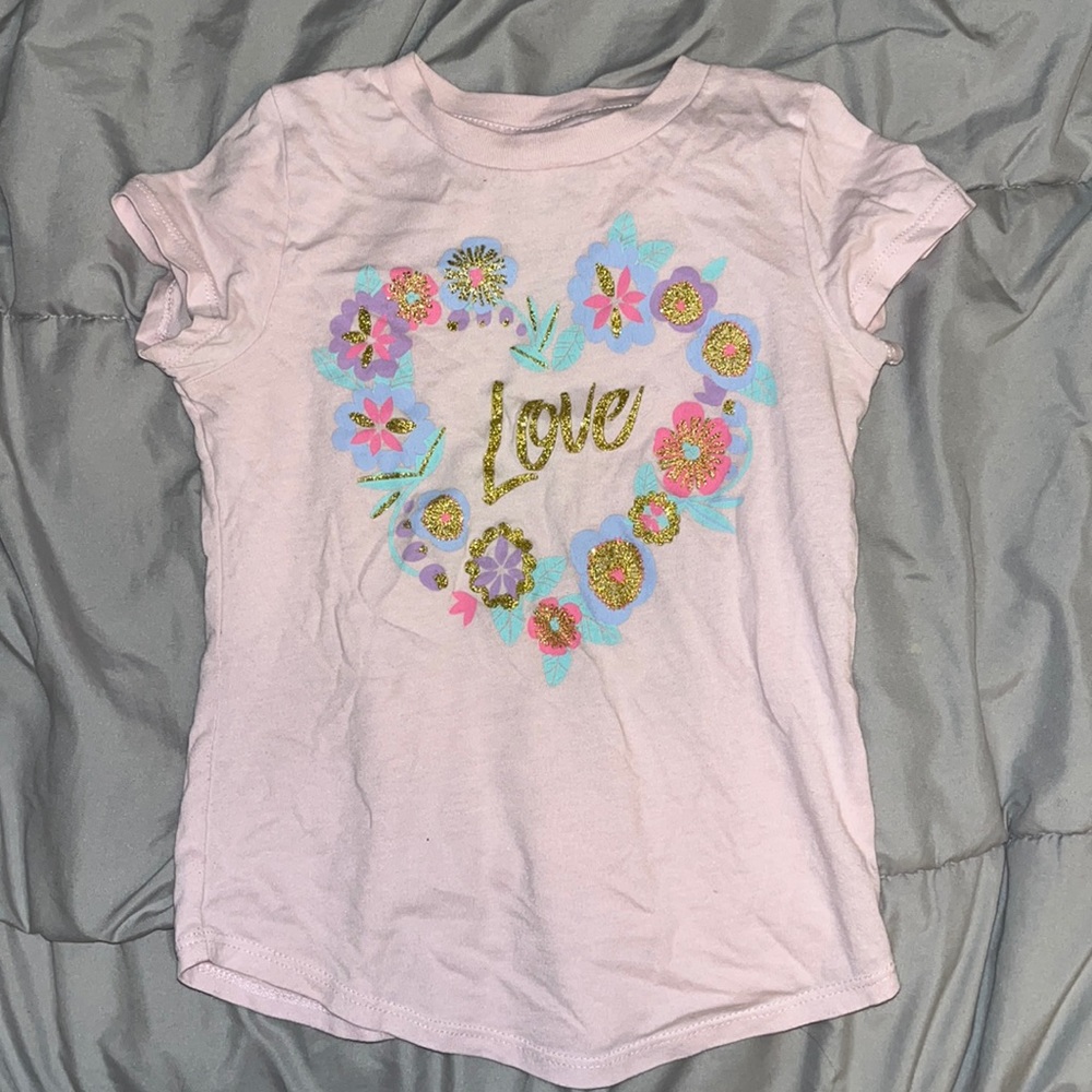 Jumping beans live flower tee shirt